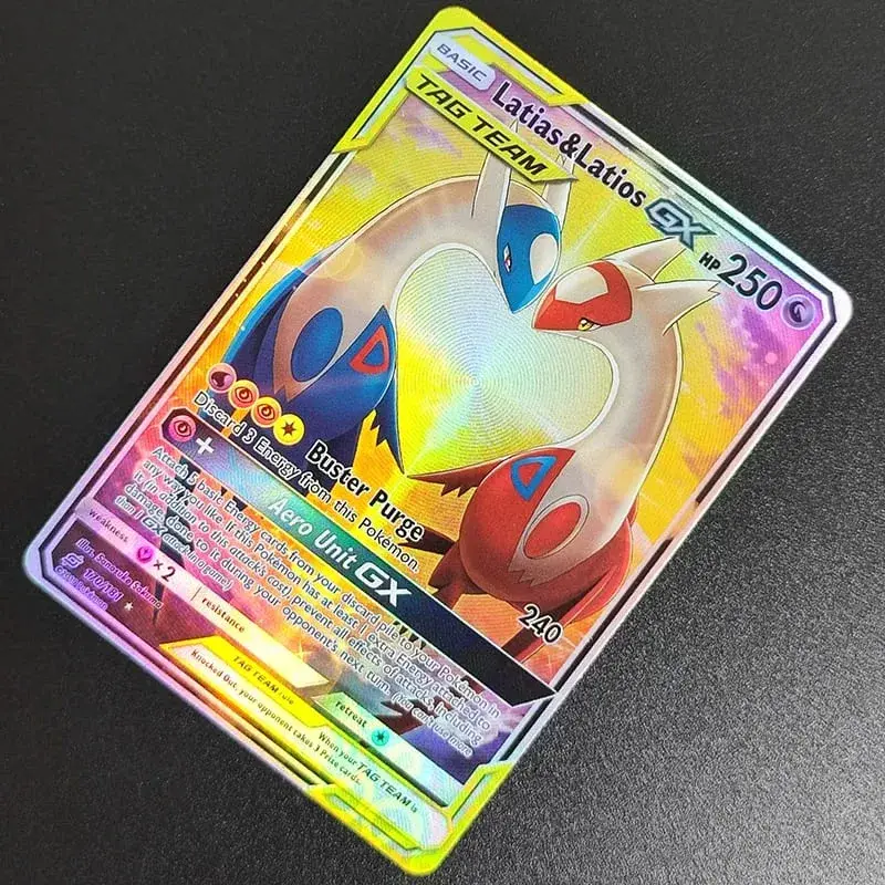 Pokemon Card PTCG Foil Proxy English Gengari Rayquaza Vmax Giratian Lugia V Mew Latias Latios EX Collectibles Trading Card Game — image 5