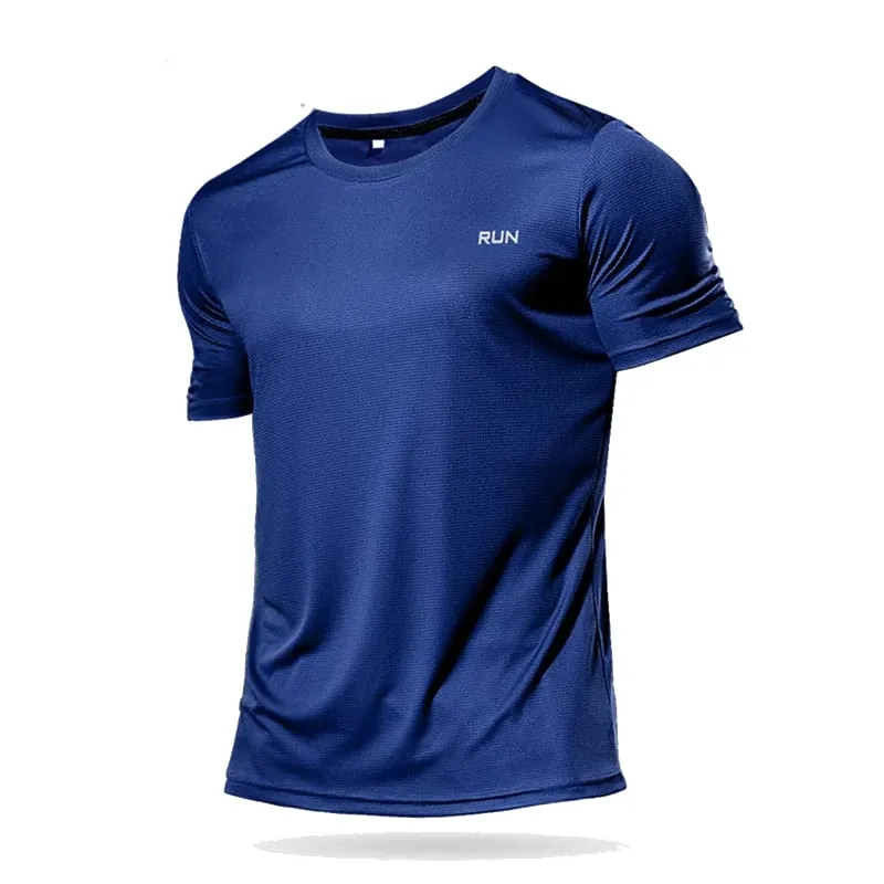 Men's Quick Dry Sports T-Shirt Short Sleeve Breathable Moisture Wicking Lightweight Gym Running Workout Top — image 10