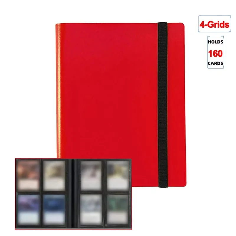 160/360/480/540 Cards Capacity Pocket Holder Binders Albums For Game Card Book Sleeve Holder Large-capacity Card Binder Notebook