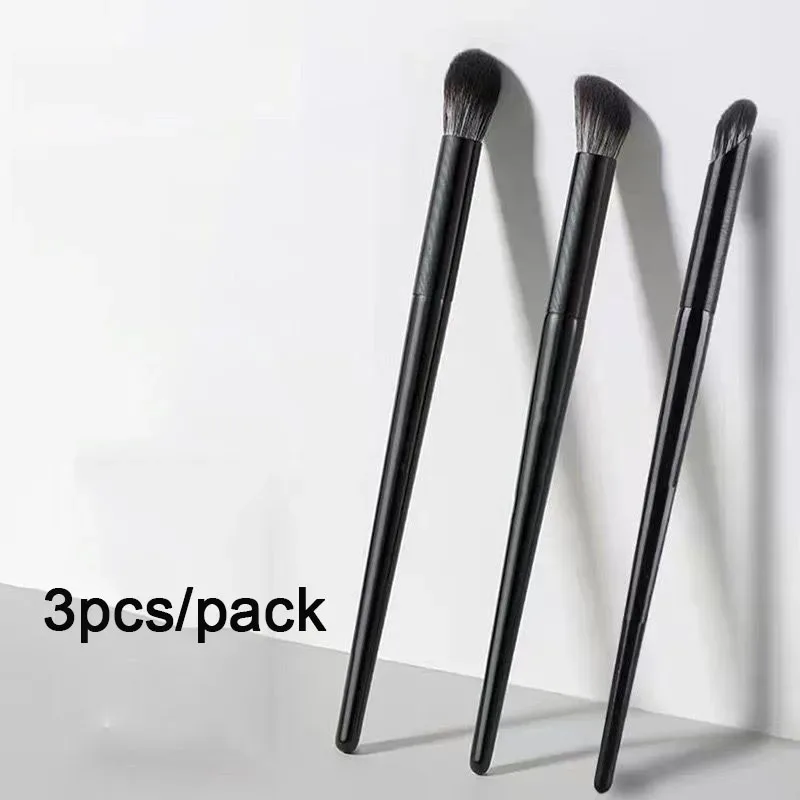 3/6/9PCS Eye Brushes Set Complete Eyeshadow Eyeliner Eyebrow Contour Kit Professional Blending & Detail Makeup Tools — image 4