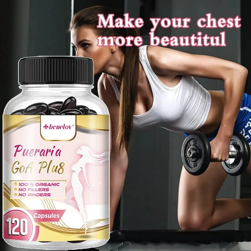 Pueraria Mirifica Capsules 500mg Help Breasts Firm Elastic & Curves Estrogen Balance Menopause Support & Skin Nourishment — image 5