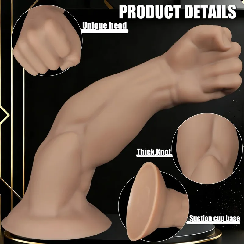Huge Fisting Anal Plug Dildos Long Fisting Butt Plugs Dilation Prostate Massage Vaginal Stimulation Sex Toys For Women Man Gay — image 3