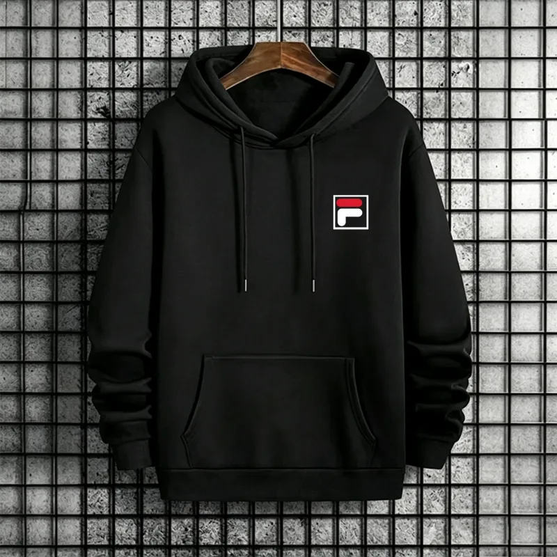 Fashion Men's Hooded Sweatshirts Autumn Winter Daily Casual Sporty Jogging Hoodies Male Home Outdoor Comfort Warm Pullover