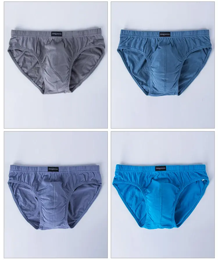 5Pcs/Lot Cotton Underpants for Men Briefs Male Underwear Knickers Panties Pant Shorts Sexy Undies in Sizes XL to 6XL — image 7