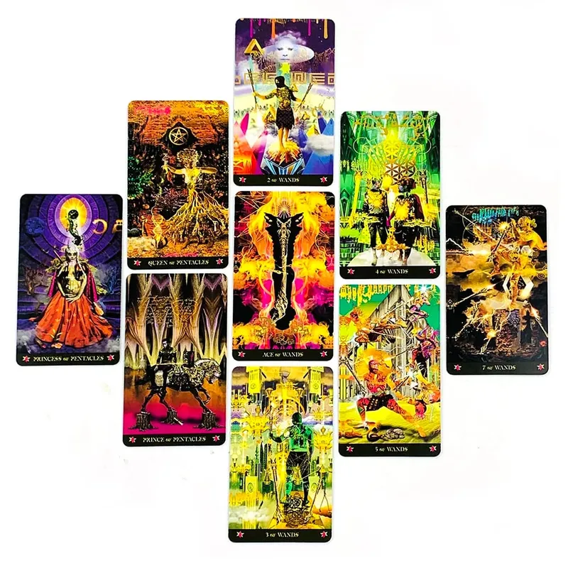 Tarot Cards Leisure Entertainment Game Cards Casual Gathering Board Playing Card Game Ideal For Divination Meditation & Gifts