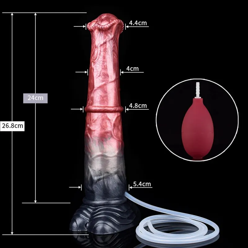 Fantasy Horse Anal Dildos Monster Penis G-Spot Stimulator Squirting Anal Plug Huge Cock Flirting Sex Toys for Men Women 18