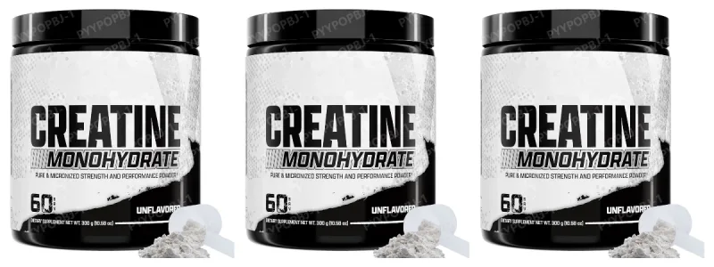 Creatine Monohydrate Powder 300g 60 Servings Micronized Unflavored Easy to Mix Strength Performance Muscle Growth Supplement — image 9