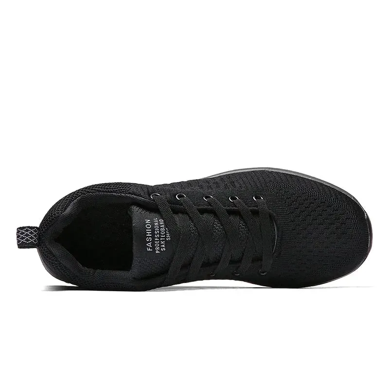 Light Men Sneakers Breathable Mesh Casual Shoes For Men Summer Sport Shoes For Running Plus Size 39-47 Walking Footwear — image 4