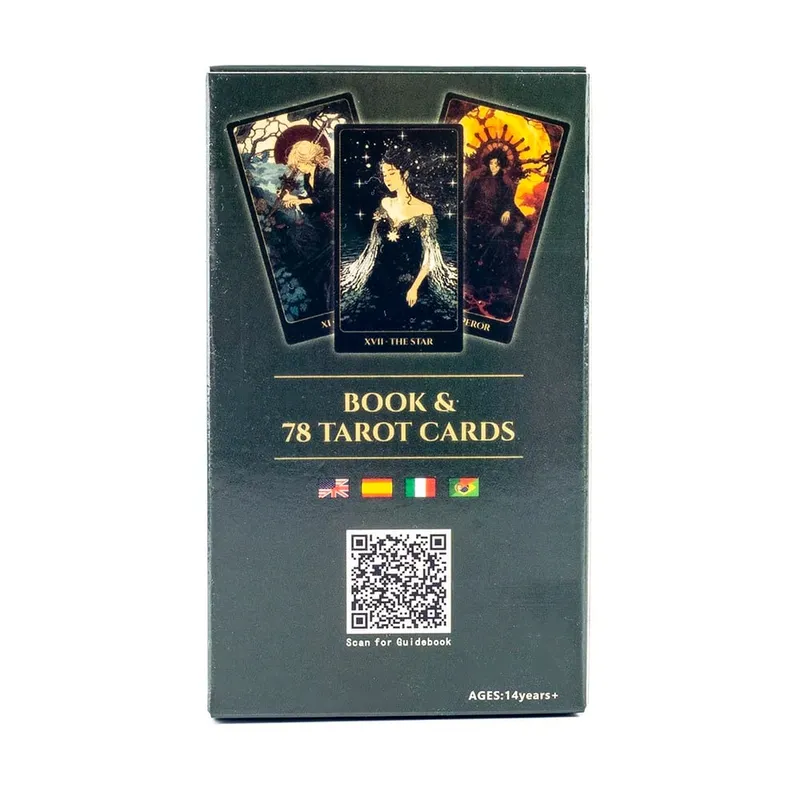 Ukiyo Tarot Cards 78Pcs Leisure Entertainment Divination Deck 10.3*6CM Family Gathering Board Playing Game Cards — image 3