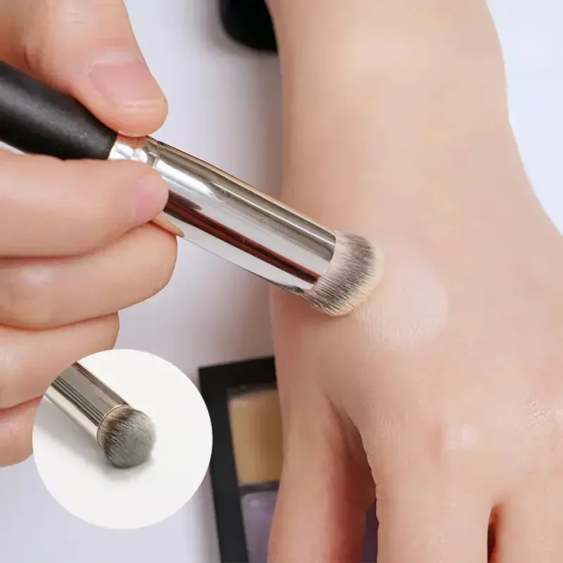 1-3pcs Foundation Concealer Brush Premium Contour Blusher Brushes Flawless Under Eye Dense Face Makeup Brush For Blending — image 2
