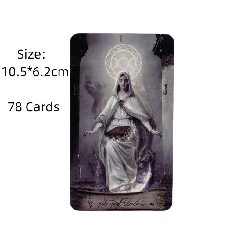 Heaven Earth Tarot Kit Cards 78 New Tarot Cards For Beginners With Guidebook Card Game Board Game Exquisite And Guidebook — image 3