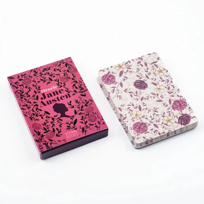 Jane Austen Oracle Deck 40-Card Literary Divination Set Regency-Style Illustration Tarot Cards 10.3*7.3cm — image 4