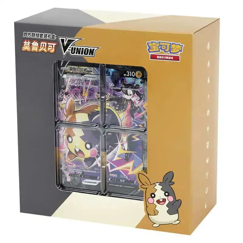 In Stock Genuine 100% Original Pokemon Ptcg Card Quartet Coupling V-Union Gift Boxes Pikachu Big Gather Moru Baker Mew-Two Ptcg — image 3