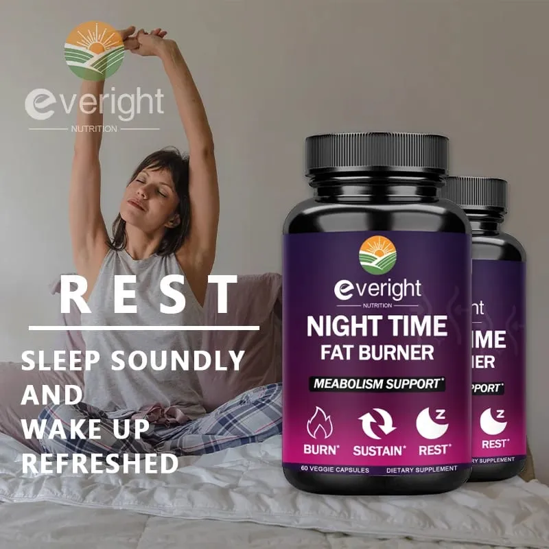 Nighttime Fat Burner & Appetite Suppressant - Thermogenic Metabolism Booster for Weight Loss and Immune Health — image 3