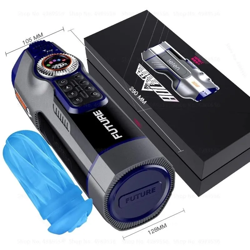 18+ Male Masturbator Automatic Rotating Vibrating Penis Pump Thrusting Licking Sex Machine Stroker Pocket Pussy Sex Toys for Men — image 6