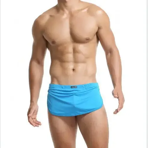 Calças de pijama de seda independentes de duas peças dianteiras e traseiras atacado e agência de comércio exterior roupa interior masculina — image 7
