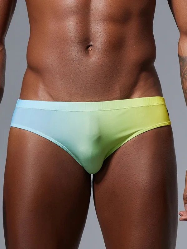 Men's triangular underwear with ice silk thin design, fast drying, high elasticity, low waist, sexy, slim fit, youth fashion — image 13