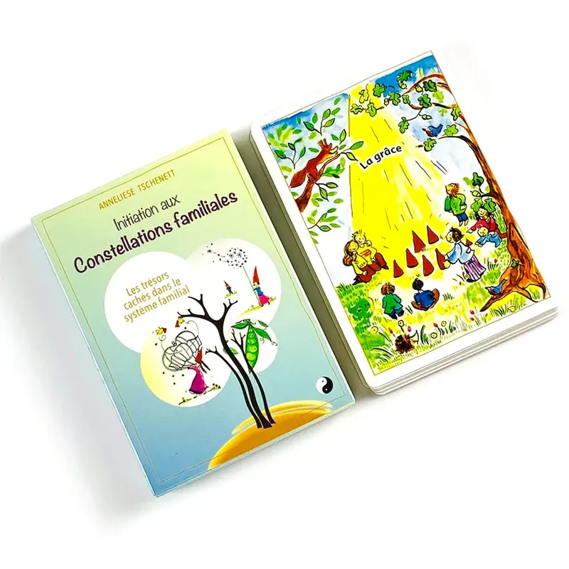 Constellations Familiales Game Cards 35 Card French Version Divination Oracle Deck Family Constellation Tool Christmas Gifts — image 2