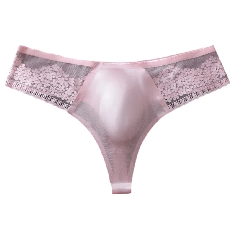 Nude Men G-string Solid Color Men's Thongs G-strings Seamless Design 68 Nylon 32 Spandex Ultra Thin 3D Bulge Pouch — image 4