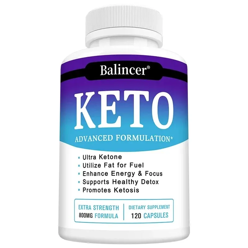 Keto Capsules Support Metabolism Body Management Burn Belly Fat Energy Boost Digestive & Immune Health for Men and Women — image 8
