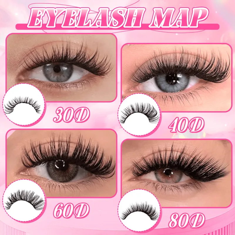 Large Capacity 123/800PCS Eyelash Extension Kit Easy to Apply Even for Beginners Soft Fluffy Dense Natural to Dramatic Eye Looks — image 4