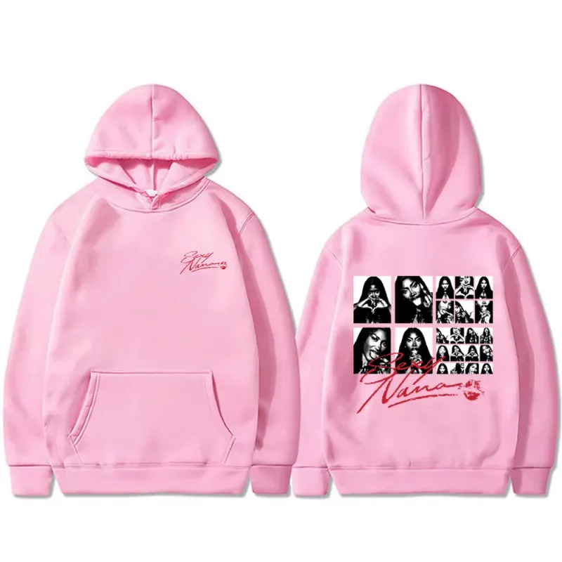 Rapper Aya Nakamura Sexy Nana Hoodie RnBoi My Eyes Only Flashback Sweatshirt Men Women Hip Hop Retro Oversized Pullover Hoodies — image 12