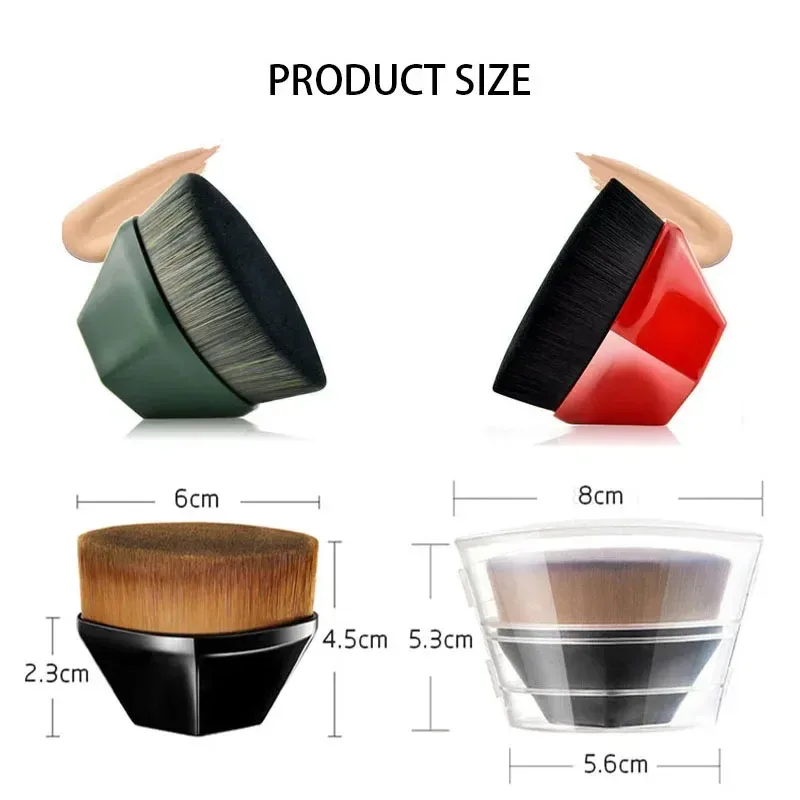 1Pcs New Arrival Foundation Brush BB Cream Makeup Brushes Loose Powder Brush Flat Kit Pincel Maquiagem Make Up Brushes — image 6