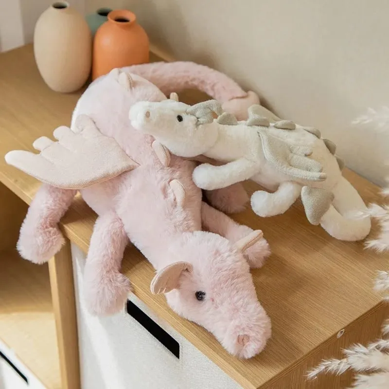 Blue Dragon Plush Toy Cute Soft Stuffed Animal with Colorful Spikes Wings Kids Birthday Gift Home Decoration Comfort Companion — image 7