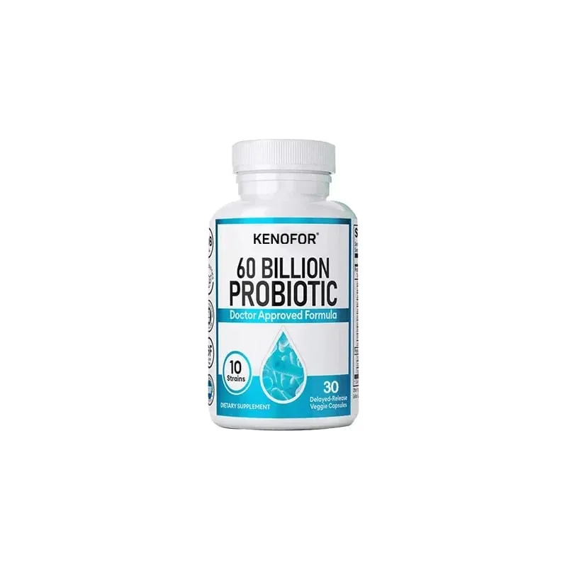 60 Billion Probiotic Supplement - 10 Unique Strains + Organic Prebiotics - Immune System Boosting Support Gut & Digestive Health — image 8