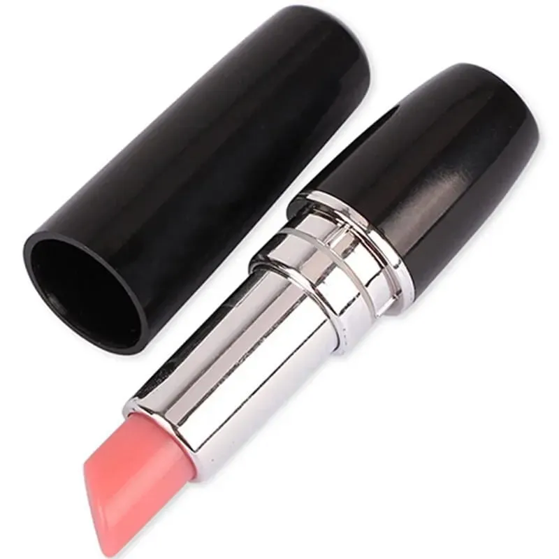 1 ST Multicolor Diskret Mini Läppstift Vibe G-Spot Klitoris Stimulator Vibrator Masturbator Mini Sexleksaker för kvinnor