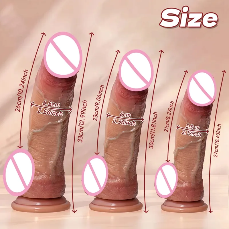 Thick Dildo Penis Sexy Adult Cock Sex Toys Anal Plug 18 Adults Sex Toys for Women Men Orgasm Masturbator 18 Strap-on Dildos Dick — image 6