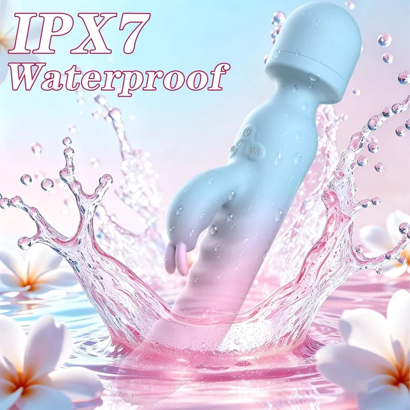 4 IN 1 Mode Dildos Vibrator AV Sex Machine Magic Wand Clitoris G Spot Stimulator Female Vagina Massager Woman Adults Sex Toy 18+