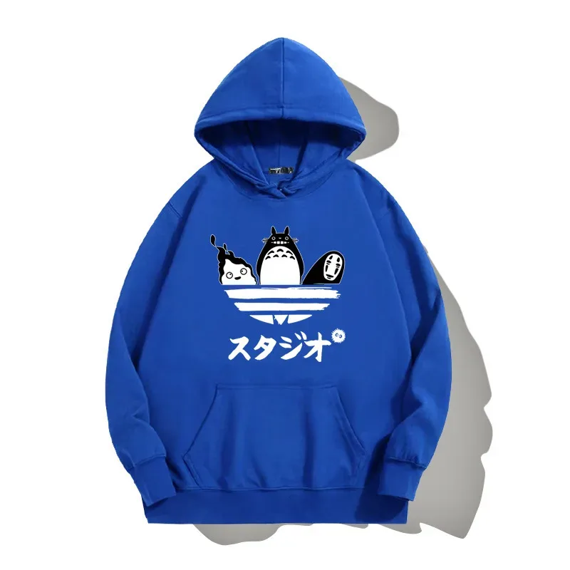 Men's Fashionable and Versatile Fleece Sweatshirt Thin and Warm Three-dimensional Pocket Printed Fit sweatshirt hoodie bape — image 11