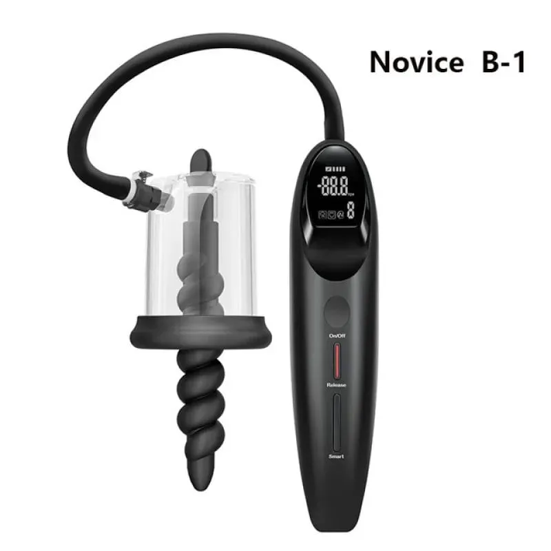 Smart Vacuum Pump Sucking Anal Plug Female Prostate Massage Stimulator Buttplug Male Masturbator Adult Sex Toys For Man Women — image 11