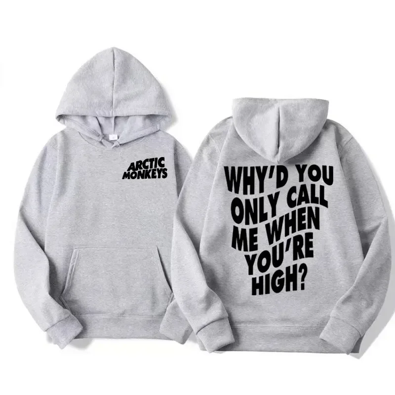Arctic Monkeys Hip-hop Singer New Hoodies Singer Graphic Printing Sweatshirts for Fans Long Sleeve Men Women Clothing Hoodies — image 6