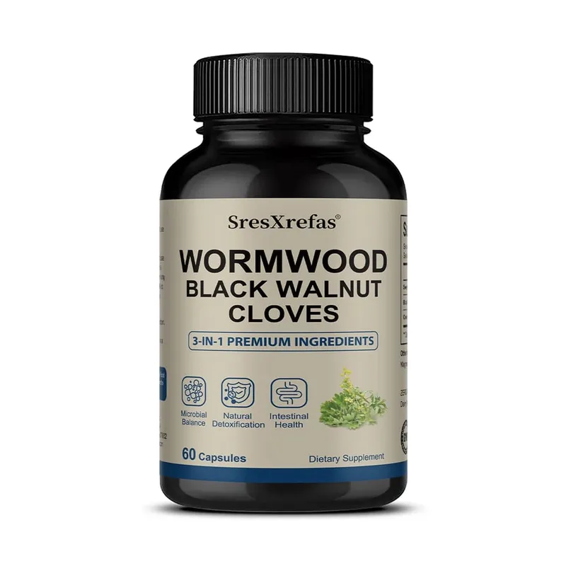 Wormwood Black Walnut and Clove - 3 in 1 Premium Formula for Microbial Balance Natural Detoxification and Intestinal Health — image 10