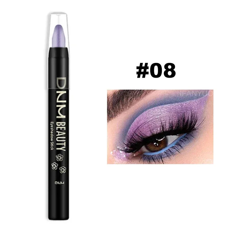 16 Colors Pearlescent Eyeliner Eyeshadow Pencil Color Glitter Waterproof Long-Lasting Shimmer Eye Makeup Non-smudge Eyeliner — image 14
