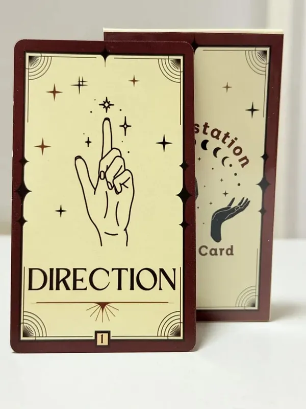 Manifestation oracle card 33 deck 10*6.3cm English Version Tarot Board games Throughout The Deck — image 1