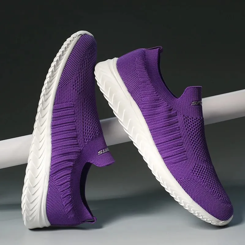 Men Vulcanize Shoes Mesh Men Shoes Lightweight Comfortable Men's Sneakers 2025 Autumn Fashion Slip on Flats Shoes Male Loafers — image 7