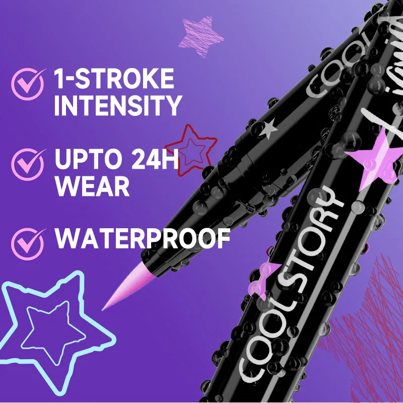 Red White Black Waterproof Eyeliner Pencil Untra-fine Liquid Eye Liner Pen Quick Dry Long Lasting Non Smudge Makeup Cosmetics — image 7