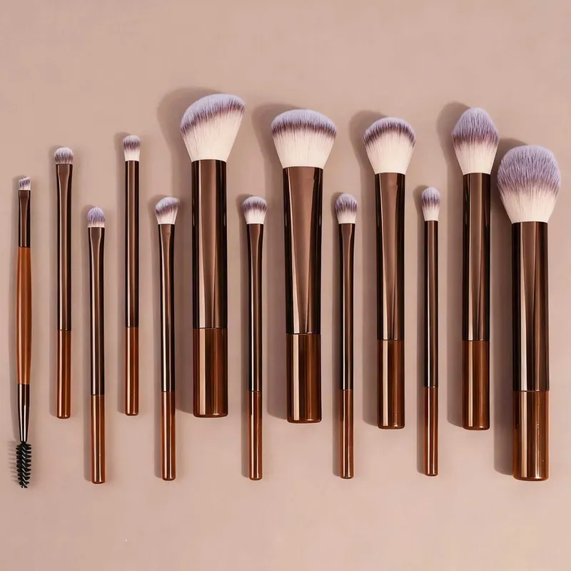 Makeup Brush Set 13pcs/set Professional Cosmetic Brushes Kit Travel Soft Makeup Brush Set Concealer Brush Detail Makeup Brus — image 3