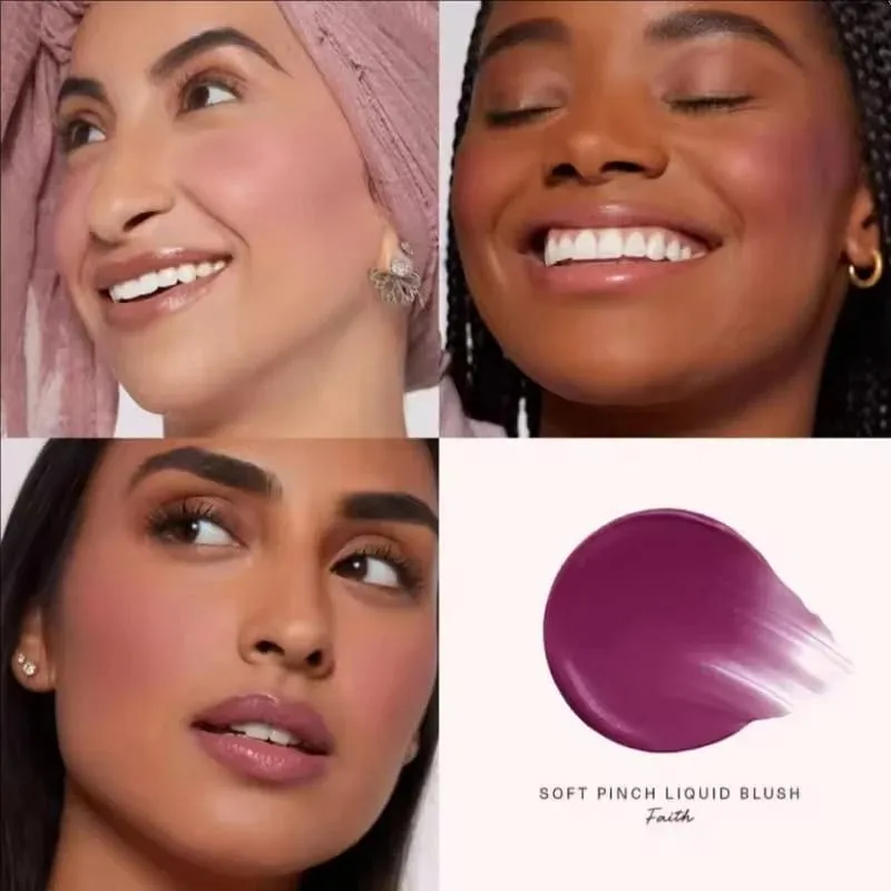 Bộ trang điểm Rare Beauty dạng lỏng nổi bật Giữ ẩm và không bị khô Phấn má hồng dạng kem Lustrous Moist Nature Liquid Blush