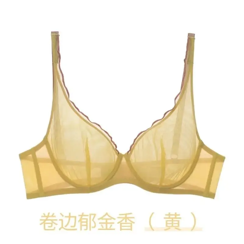 Γυναικείο σετ εσωρούχων χωρίς επένδυση Push Up Bra Full Cup Ελαφρύ καλοκαιρινό σουτιέν Push Up για γυναίκες Εξαιρετικά λεπτό σουτιέν στήριξης Best Seller — image 10