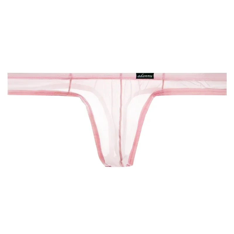 Ultra Thin Sheer Briefs Men Underwear Cooling Knickers Low Rise Bulge Pouch Underpants Soft Mesh Panties Male Thong Pants — image 19