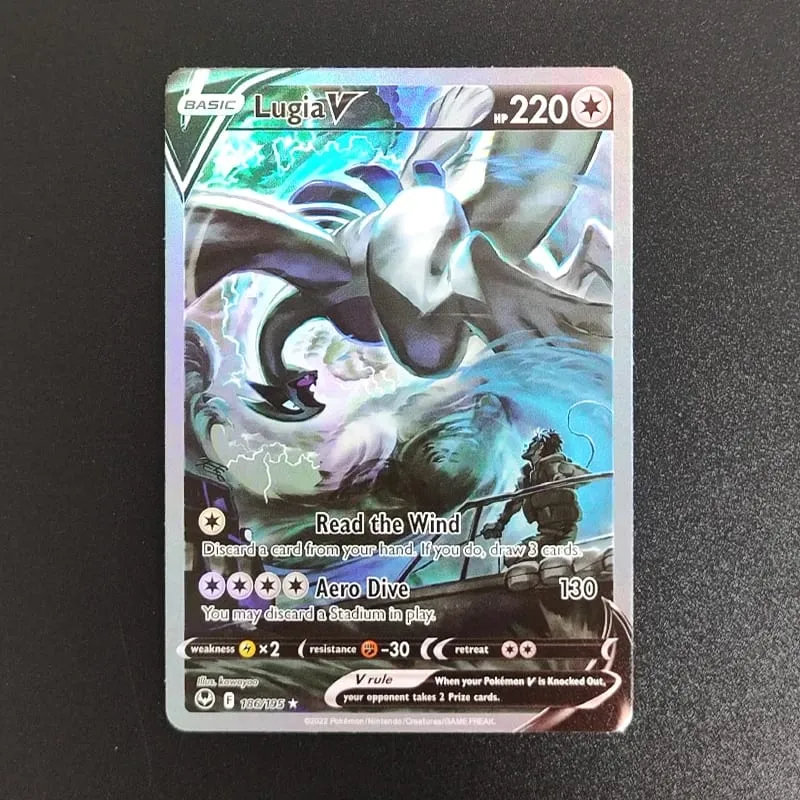 Pokemon Card PTCG Foil Proxy English Gengari Rayquaza Vmax Giratian Lugia V Mew Latias Latios EX Collectibles Trading Card Game — image 21