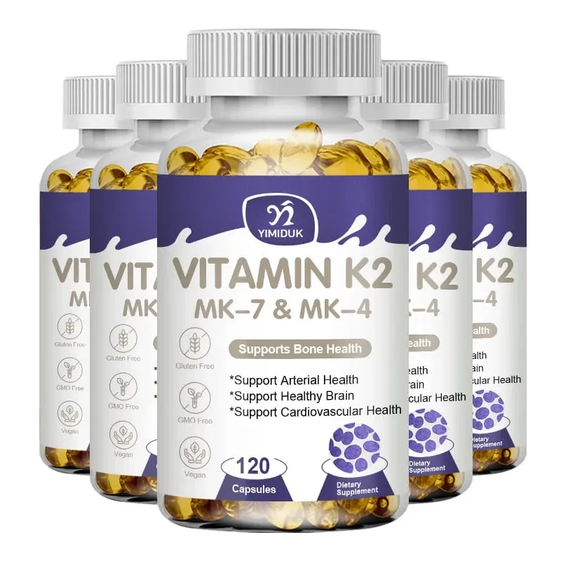 Vitamin K2 (MK7 & MK4) with D3 Supplement- Support Strong Bones & Healthy Brain Cardiovascular Health — image 11