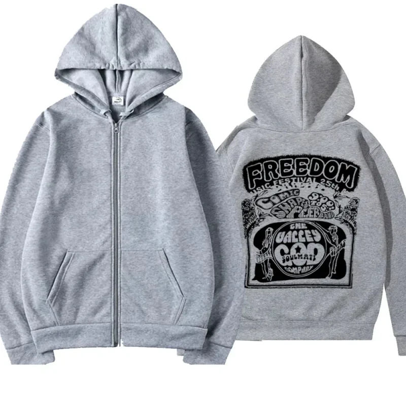 Simon Henriksson Zipper Hoodie "Scream of Fear" Simon's Role Playing Sweatshirt Autumn/Winter Gamer Gift Fashion Aesthetic — image 5