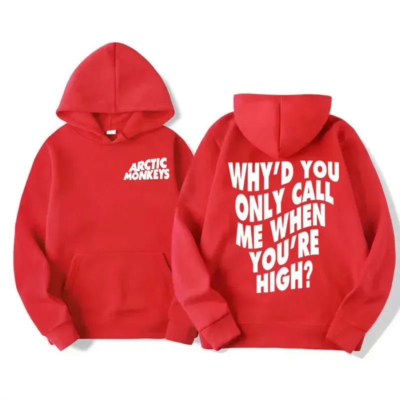 Arctic Monkeys Hip-hop Singer New Hoodies Singer Graphic Printing Sweatshirts for Fans Long Sleeve Men Women Clothing Hoodies — image 4