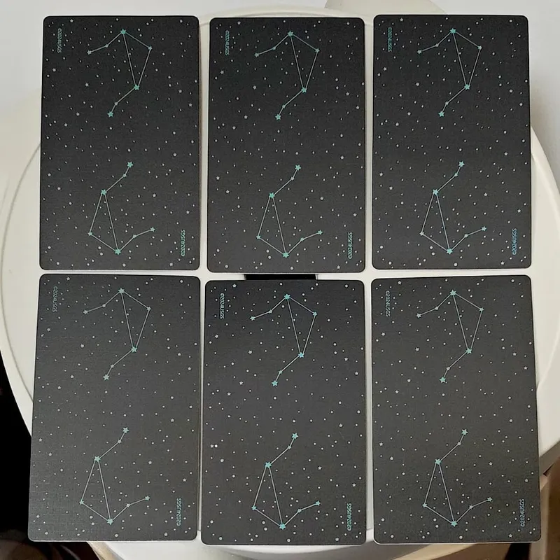 Star Maiden Tarot Deck 78-Card Deck Aesthetic Celestial Divine Tarot Cards in Two-piece Rigid Box 12*7cm Double-embossed — image 6