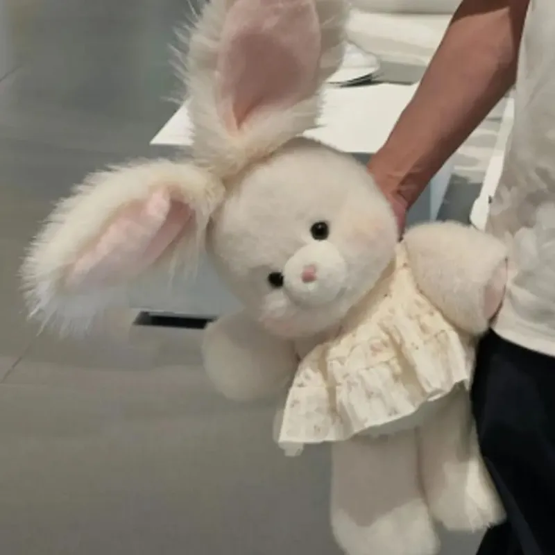 Soft Rabbit Stuffed Animal Plush Pillow Cute 17.7inch Stuffed Animals Plush with Long Ear Emotional Support Stuffed Toys — image 6